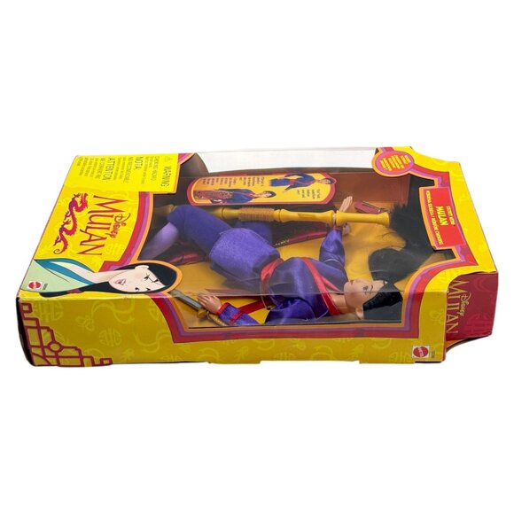 Vintage Secret Hero Mulan Hair 11 in Fashion Doll Disney Mattel New in Box 1997 - Picture 4 of 8